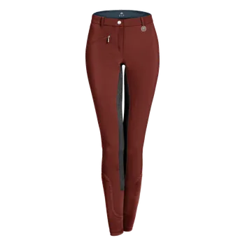 Jezdecké kalhoty Waldhausen Dámské jezdecké rajtky ELT Micro Sport Pro, hnědé Barva: Hnědá, Velikost: 36