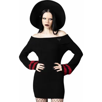 Dámské šaty šaty dámské KILLSTAR - Alder Bardot