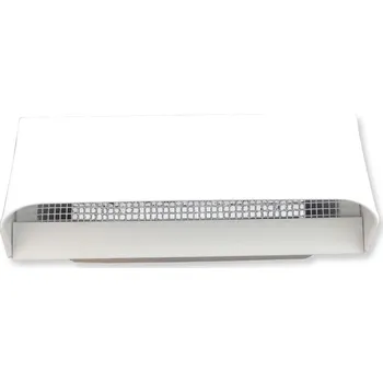 Větrací mřížka Ukončovací mřížka venkovní 150 x 50 mm - bílá