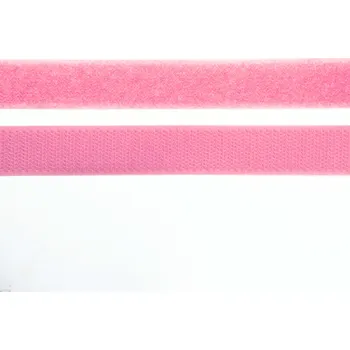 Pro Háčkování Suchý zip, 20 mm, komplet růžová