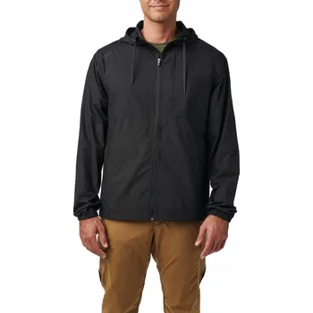 Pánská softshellová bunda Bunda 5.11 Radar Packable Hooded Jacket - Black XL
