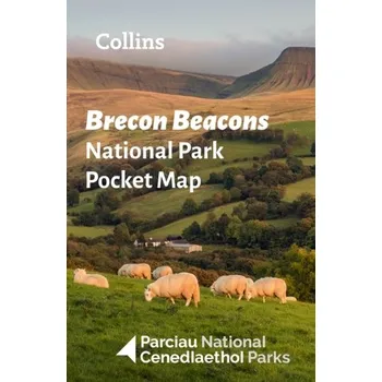 Populárně naučná literatura pro dospělé Brecon Beacons National Park Pocket Map - National Parks UK; Collins Maps