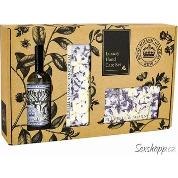 Kosmetická sada Sada pro péči o ruce English Soap Company Bluebell & Jasmine – zvonky a jasmín, 3 ks