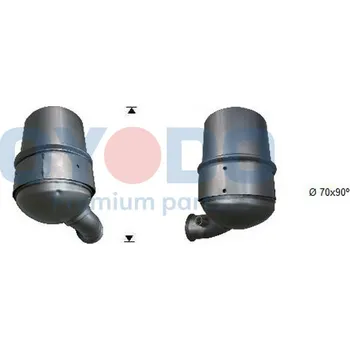Katalyzátor Filtr pevných částic - DPF Oyodo 20N0002-OYO