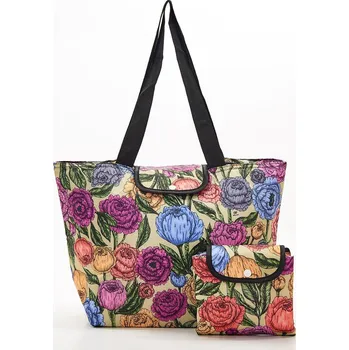 Velká termotaška pivoňky - zelená