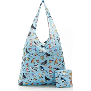 Nákupní taška ptáčci - modrá