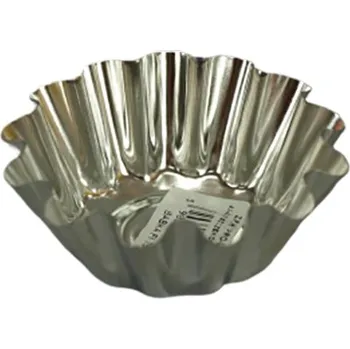 Forma na pečení Forma na muffiny ø 12 x v.4 cm, pocínovaná