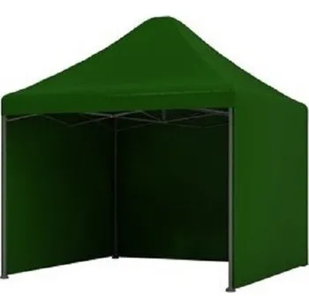 Zahradní stan Zahradní nůžkový párty stan easyup 2x2 m ZELENÝ + 3 stěny 109