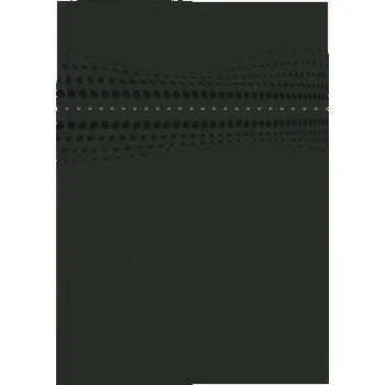 Blok STILO černý linkovaný notes A5