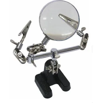 Svěrák FK technics Stojánek s lupou, třetí ruka s lupou