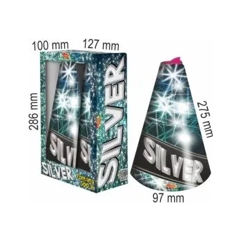 Zábavní pyrotechnika Pyrotechnika Vulkán 500g Silver 2ks