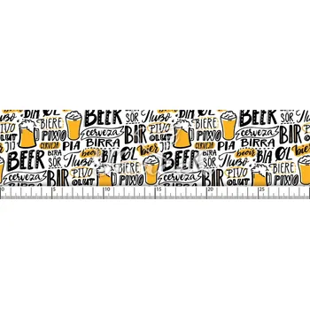 Fleece antipiling, Pivo na bílé