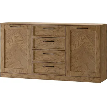 Komoda Komoda kombinovaná dub rustikal olejovaný COZY 47
