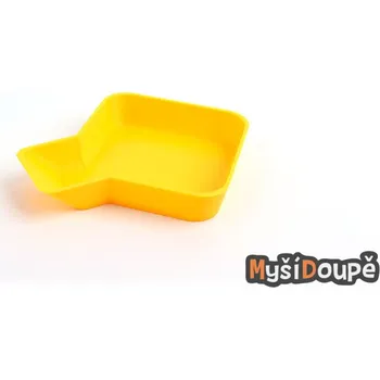 Příslušenství k deskovým hrám Myší Doupě Univerzální miska na žetony se zobáčkem - žlutá