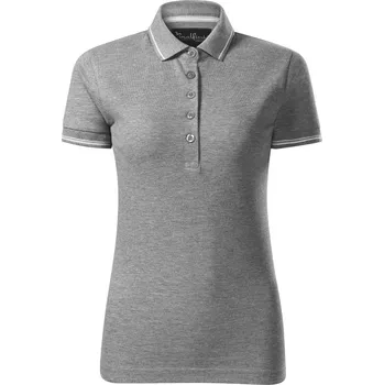 Dámská košile Malfini premium Perfection plain Dámská polokošile 253 tmavě šedý melír XXL