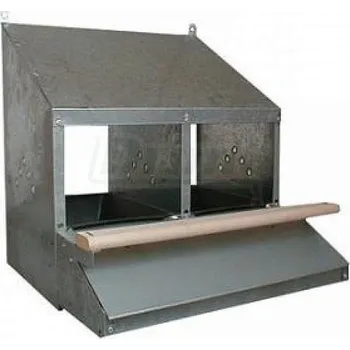 snáškové hnízdo Snáškové hnízdo pro 2 nosnice pozinkované