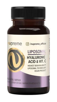Nupreme Liposomal kyselina hyaluronová + vitamin C 30 cps.