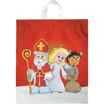 Dárková taška MFP Igelitová mikulášská taška s uchem vzor 19