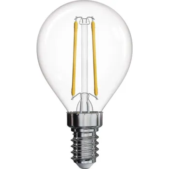 Žárovka LED žárovka Emos Z74236 Žárovka LED Filament Mini Globe, 2W, E14, neutrální bílá