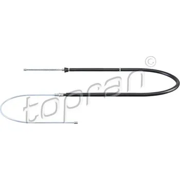 Lanko parkovací brzdy Tažné lanko, parkovací brzda TOPRAN 631 774