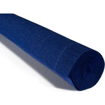 Krepový papír Cartotecnica Rossi Krepový papír role 180g (50 x 250cm) - tmavě modrá 555