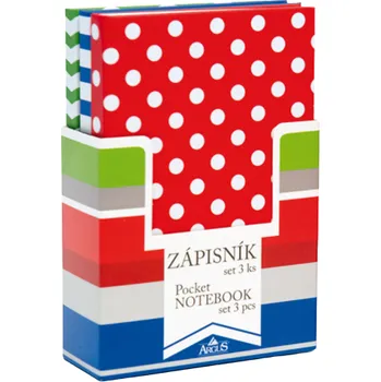 Tiskopis Zápisník - set 3 ks - 1429-0001