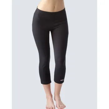 Dámské legíny Gina Legíny 7/8 jednobarevné 95002P černá S