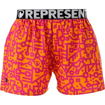 Trenýrky REPRESENT Exclusive Mike Electro Map (731)