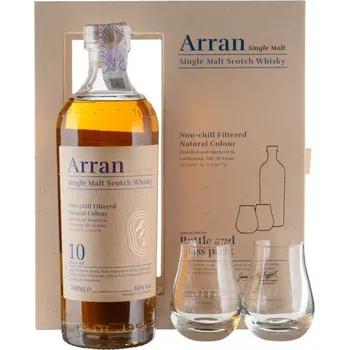 Whisky Arran 10y + 2 sklo 46% 0,7l