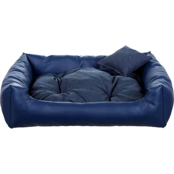 Pelíšek pro psa ELEGANT obdélníkový pelech pro psa, tmavě modrý - 130 cm x 110 cm