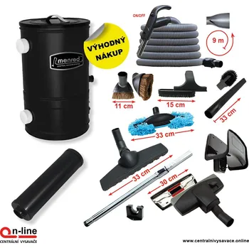 Vysavač Kompaktní vysavač s vlastnostmi klasického centrálního vysavače