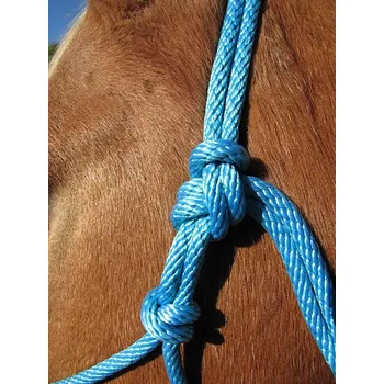 Vybavení pro koně Provazová ohlávka pro koně TOR - bez jádra vel. 3