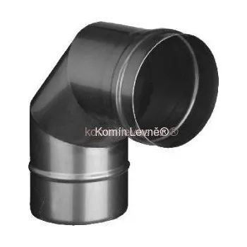 Komín Nerez koleno pevné 90° 250/0,6mm