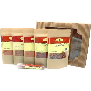 Koření Koření Skýpala Satanův jazyk dárkové balení chilli koření 6 ks