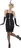 Smiffys Charleston dámské krátké šaty s třásněmi černé, L
