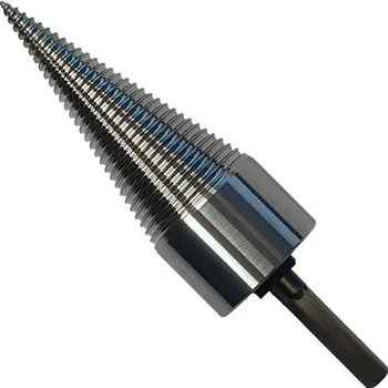 Vrták Kuželový vrták na štípání dřeva s uchycením HEX 38 x 115 mm