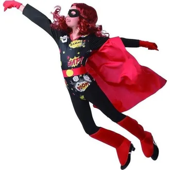 Šaty na karneval - superhrdinka, 120 - 130 cm