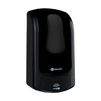 Dávkovač mýdla Dávkovač tekutého mýdla AUTOMATIC Merida ONE černý na dolévání DEC101