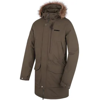 Pánský zimní kabát Husky Pánský zimní kabát Nelidas M XL, deep khaki