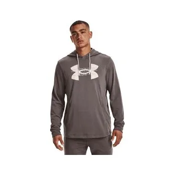Pánská mikina Under Armour UA Rival Terry Logo Hoodie-BRN S