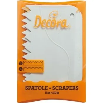 Čokoláda Sada cukrářských karet Decora - vroubkované