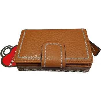 Peněženka Dámská kožená peněženka Gianni Conti sřední hnědá 2868105 CARAMEL