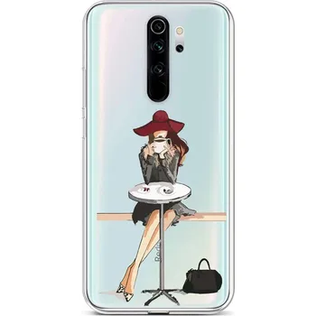 Pouzdro na mobilní telefon Kryt Xiaomi Redmi Note 8 Pro Lady 6 (obal neboli pouzdro na Xiaomi Redmi Note 8 Pro)