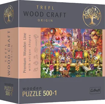 Puzzle Trefl Wood Craft Origin Kouzelný svět 501 dílků