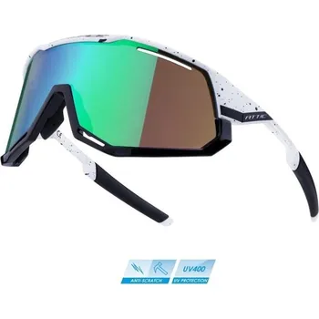 Sluneční brýle Force brýle ATTIC (bílá-černá/zelená kontrastní)