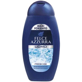Sprchový gel Felce Azzurra Fresh Ice sprchový gel 2v1 na vlasy a tělo mužů, 400 ml
