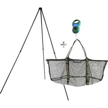 RYBÁŘSKÉ NEJ Stojan na vážení ryb Professional + vážící sak + váha zdarma