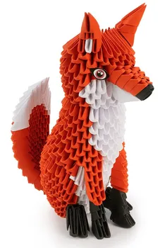Alexander 3D Origami kreativní sada LIS 2573 rudá liška