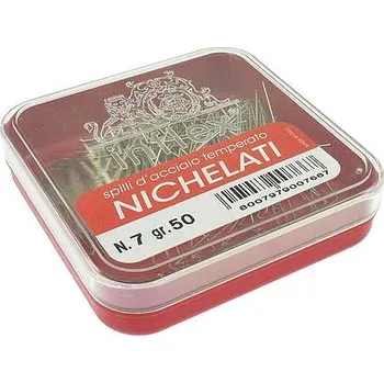 Texi Ocelový špendlík, poniklovaný, 32x0,6 mm (box 50 g) - TVRZENÝ