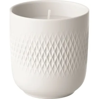 Svíčka Villeroy & Boch Vonná svíčka Carré, Manufacture Collier blanc, s vůní Mystery, 180 ml 10-1681-7891